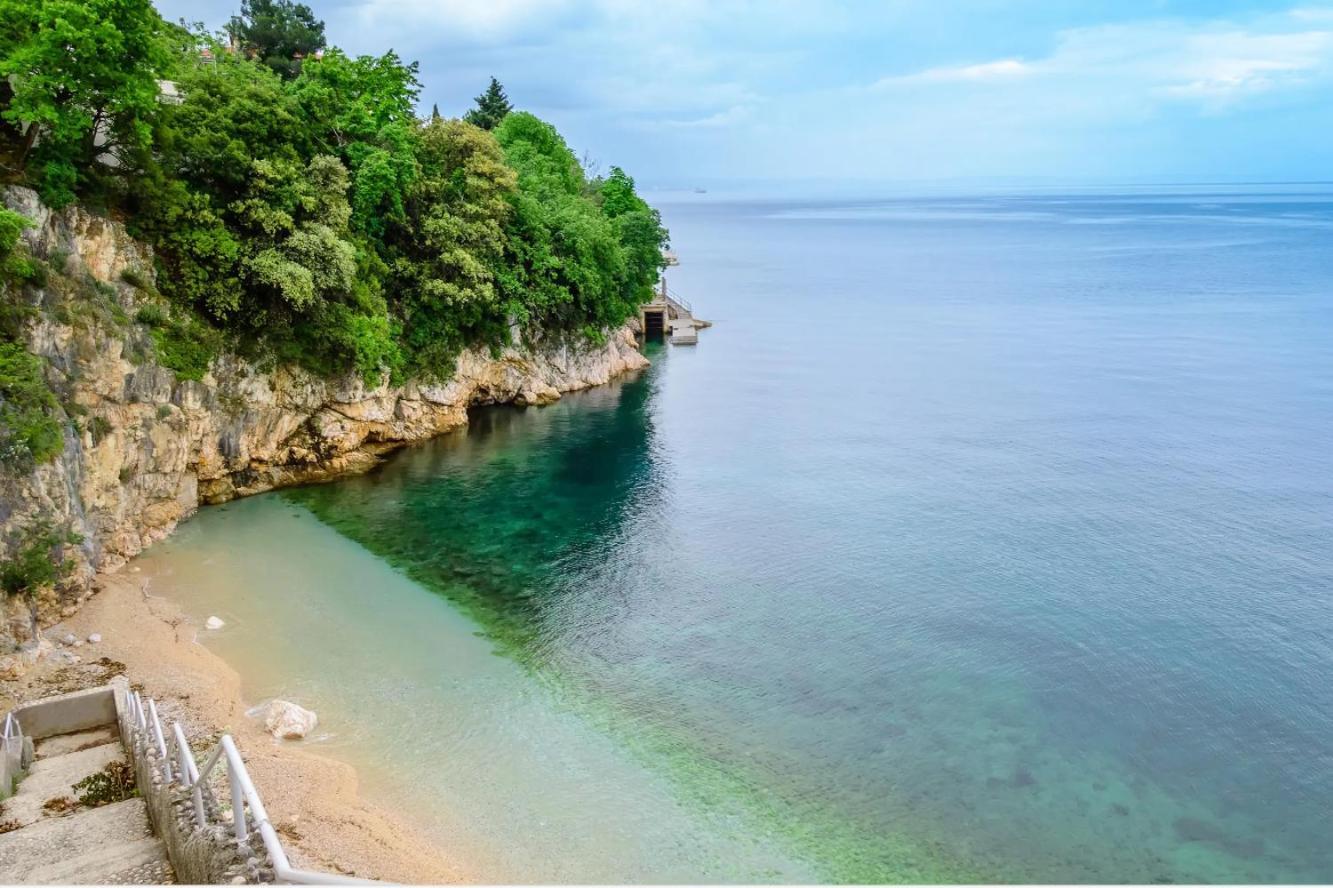 Apartmani Lucin Fiume Esterno foto